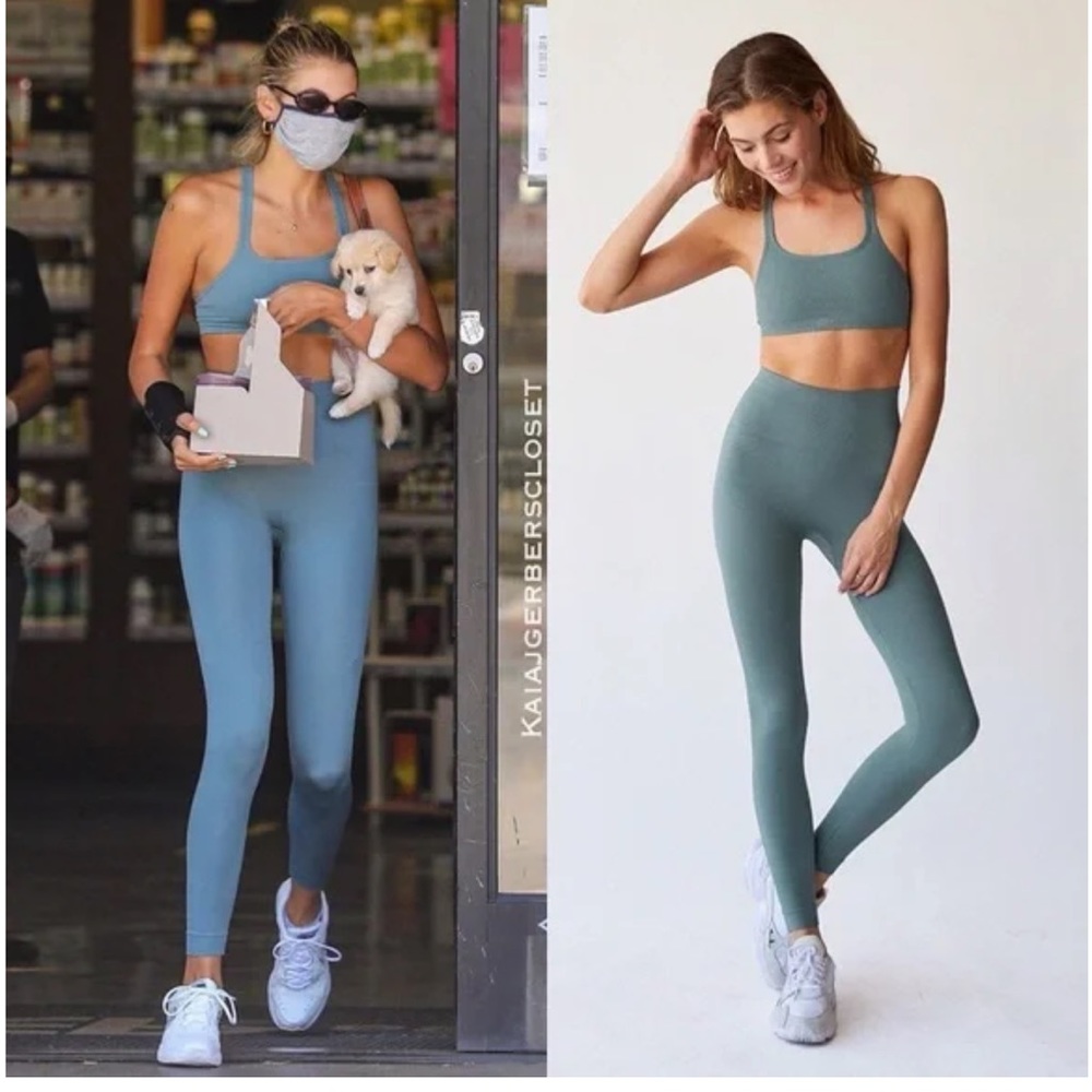 Set Active sculptflex legging in color wave